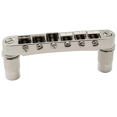 Imagen de Musiclily Pro 52mm Puente Tune o matic Cuerpo Ancho para Guitarra Eléctrica tipo Epiphone Les Paul SG, Nickel