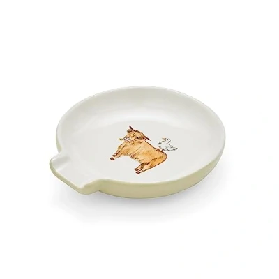 Imagen de Cooksmart Soporte para cucharas grande de diseño británico Reposacucharas todo tipo cocina cocinas Buttercup Farm