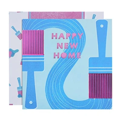 Imagen de Hallmark New Home Card Diseño ilustrado contemporáneo