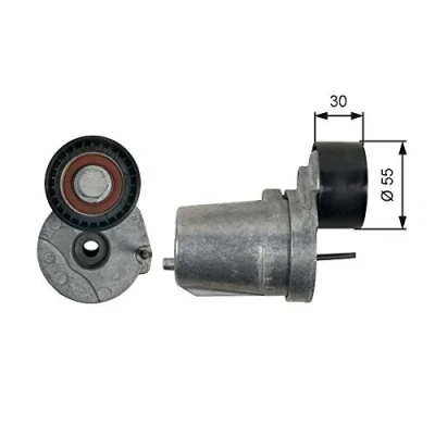 Imagen de GATES T39226 Polea Tensora FleetRunner Micro V Stretch Fit BMW: X3, 5 Berlina, X5