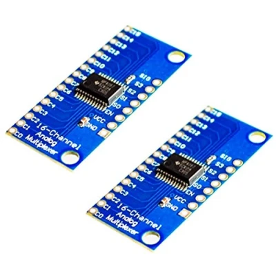 Imagen de TECNOIOT 2pcs CD74HC4067 16 Channel Analog Digital Multiplexer Breakout Board Module