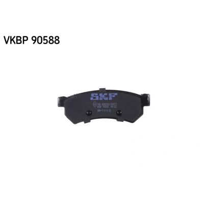 Imagen de SKF VKBP 90588 Juego de pastillas freno no preparado para indicador desgaste