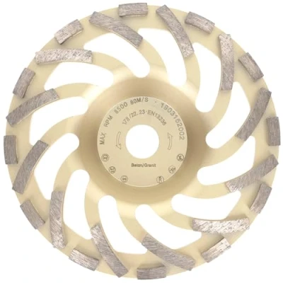 Imagen de PRODIAMANT muela de copa diamante 180 mm x 22,2 Turbo ST81 hormigón piedra natural calidad profesional