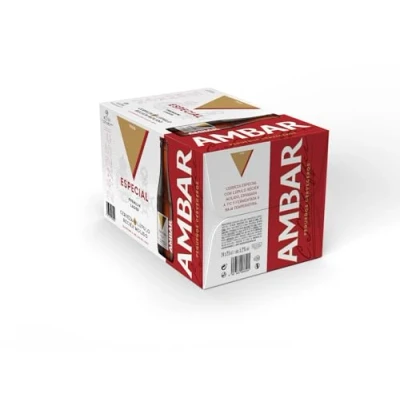 Imagen de Ambar Especial Pack 24 botellas x 25cl 5.2 % Volumen de Alcohol.