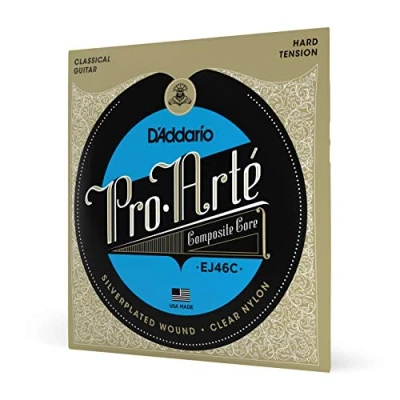 Imagen de D&#039;Addario Cuerdas Guitarra Española de para EJ46C Juego Cuerdas, Transparente