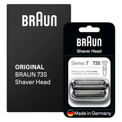 Imagen de Braun Series 7 73S Cabezal De Recambio Plata Para Afeitadora Eléctrica, Compatible Con Las Afeitadoras (Nueva Generación)