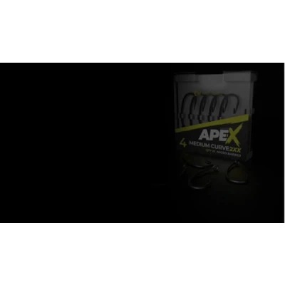 Imagen de RidgeMonkey Ape X Medium Curve 2XX Barbed 2 Anzuelos carpfishing