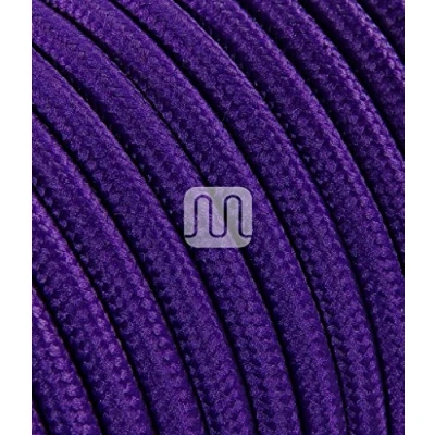 Imagen de Merlotti 20311 cavo elettrico rotondo h03vv f 2x0.75, viola, 3 m