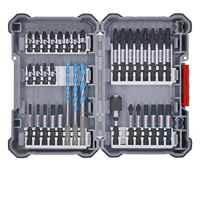 Imagen de Bosch Professional 35x Set Pick and Click para taladrar y atornillar (Impact Control, Accesorios Taladro Atornillador) Amazon Edition