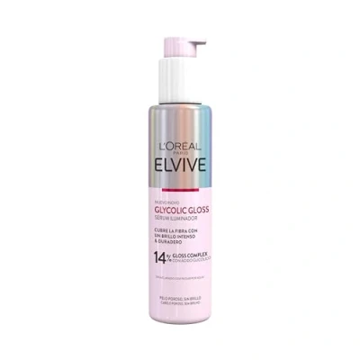 Imagen de L&#039;Oréal Paris Elvive Sérum Glycolic Gloss Con Ácido Glicólico Cabello Suave Y Brillante