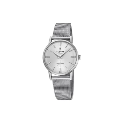 Imagen de Reloj FESTINA Para Mujer F20258/1 Outlet Caja de Acero inoxidable 316l Gris plata Correa