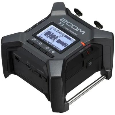 Imagen de Zoom F3 Enregistreur 2 pistes broadcast de terrain préamplis