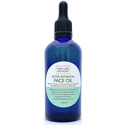 Imagen de 100% Natural ACEITE BOTÁNICO PARA LA CARA ROSA MOSQUETA, ESCUALENO, JOJOBA, MACADAMIA, TAMANU 100ml de Fine Line Apothecary. Activos Botanicos. Antiedad, Regenerante, Hidratante, Suavizante.