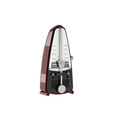 Imagen de Wittner 903082 Metrónomo Taktell Piccolo en caja de plástico color rojo rubí