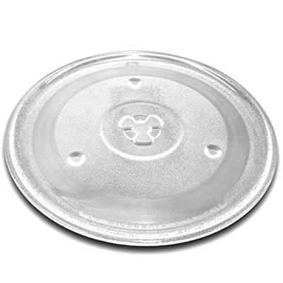 Imagen de vhbw Placa de microondas universal para por ej compatible con Bosch, Siemens, Bauknecht Plato giratorio, vidrio, 31,5 cm
