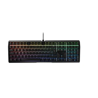 Imagen de CHERRY MX BOARD 3.0 S, Teclado Gaming con Cable, Iluminación RGB, Distribución de Alemán (QWERTZ), Switches BROWN, Negro