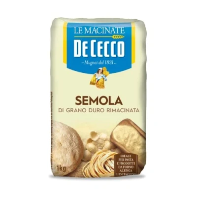 Imagen de de Cecco sémola trigo duro Semola di grano rimacinata (4 x 1 kg)