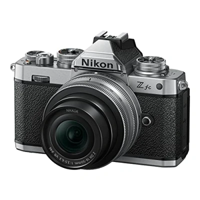 Imagen de Cámara EVIL Nikon Z FC, 20.9 MP, Pantalla 3&quot;, 4K, Wi Fi, Bluetooth, Negro, Plata