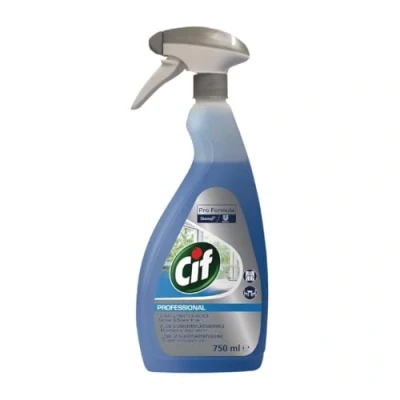 Imagen de Cif Spray limpiador profesional para ventanas y multiusos, 750 ml