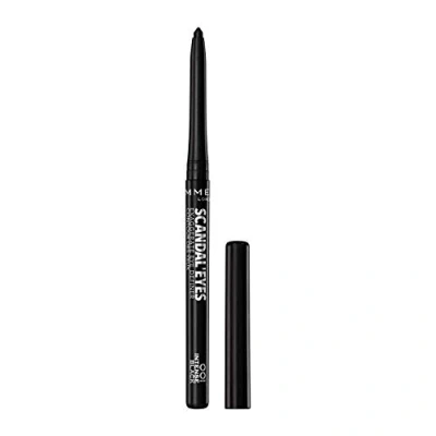 Imagen de Rimmel London Scandal&#039;eyes Exaggerate Eye Definer, Delineador de ojos automático, Tono 1 Negro