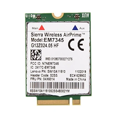 Imagen de WWAN LTE Módulo 4G, EM7345 04X6014 4G de tarjeta para Thinkpad X250 X1C W550 T450 X240 T440