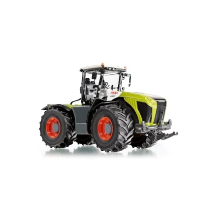 Imagen de Wiking 077853 Claas Xerion 4500, Modelo de tractor, 1:32, A partir 14 años, Muchas funciones, Brazos superior e inferior móviles, Cabina giratoria, Verde