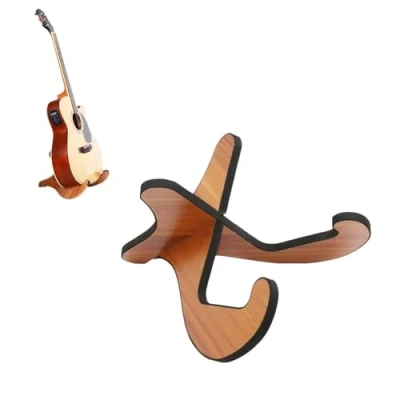 Imagen de Soporte de madera para Instrumentos Musicales,Soporte Ukelele,Stand Ukelele,Rack Ukelele,Soporte en forma X Universal ukelele