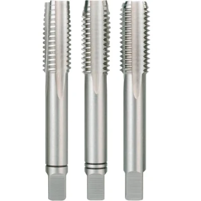 Imagen de Ruko 230045 Juego de 3 machos para roscar a mano M DIN 352 HSS, rectificados (M4,5)