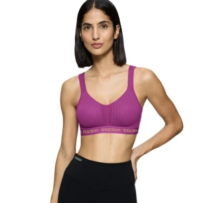Imagen de Triaction by Triumph Energy LITE N Exextreme Support Sujetadores deportivos con sujeción alta, Mujer, Talla: 85B, Grape