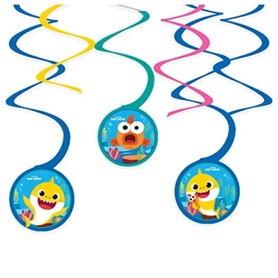 Imagen de Swirl Decorations Baby Shark