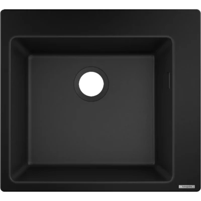 Imagen de hansgrohe S510 F450 fregadero de encastre 450, negro grafito
