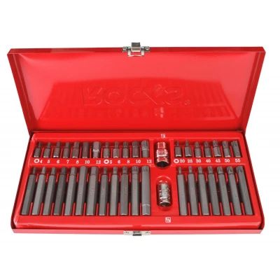 Imagen de ROOKS OK 01.0040 Kit de puntas tornillo Caja herramientas metal 40