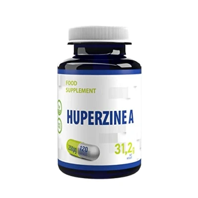 Imagen de Huperzine A 120 Cápsulas Veganas 250 mcg Suplemento para el cerebro promover la acetilcolina, apoyar memoria y enfoque