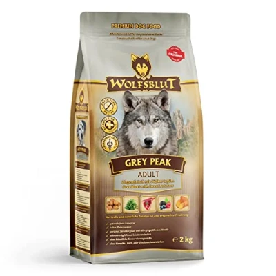 Imagen de Wolfsblut Grey Peak Adult, Alimento Deshidratado para Perro, Sabor Cabra y Boniato 2 kg