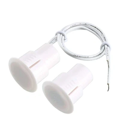 Imagen de N/A RC 36 NC interruptor de seguridad para ventana, puerta o contacto, sensor alarma magnético, blanco