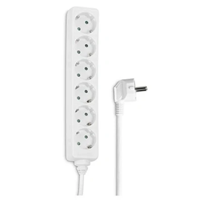 Imagen de Hama 30529 Regleta (1.4 metros, 230 V, 3500W), blanco