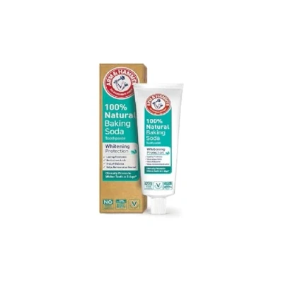 Imagen de Arm &amp; Hammer Pasta de dientes blanqueadora bicarbonato sodio 100% natural, 75 ml
