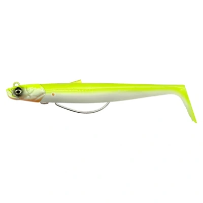 Imagen de Savage Gear Sandeel V2 Weedless Lemon Back 13cm 31g Shads