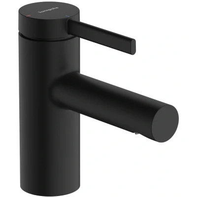 Imagen de hansgrohe 74710670 Mezclador Monomando de Lavabo, Negro Mate, Auslaufhöhe 74 mm