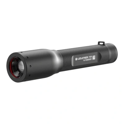 Imagen de Ledlenser Linterna de bolsillo LED P3R mini, 140 lúmenes, enfocable, recargable, haz luz 100m, duración hasta 6h, con batería litio, incl. batería, estación carga y correa mano
