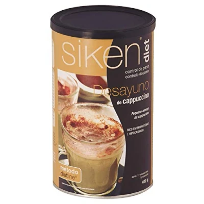 Imagen de Siken Diet Desayuno de Cappuccino, Bote 400 g