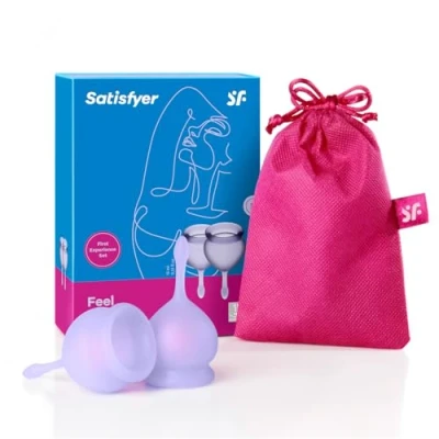 Imagen de Satisfyer Feel Good Menstrual Cup Platanomelón