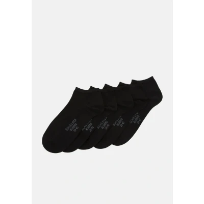 Imagen de Schiesser Sneaker 5 PACK Calcetines, Hombre, Talla: 39 42, Black