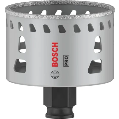 Imagen de Bosch 1 sierra perforadora Pro Tile Power Change Plus (para azulejos duros, blandos, 65 mm de diámetro, accesorio profesional)