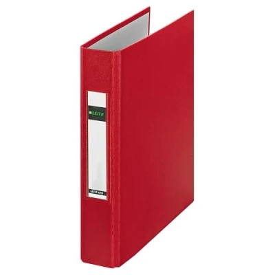 Imagen de Esselte Leitz Ring Cuaderno A5, 2 anillas, 25 mm, color rojo