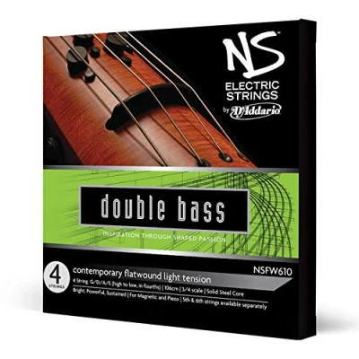 Imagen de D&#039;Addario NS Electric 3/4 Scale Medium Tension Contemporary Bass String Set