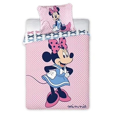 Imagen de Disney Minnie Mouse 118 Ropa de cama para cuna (100 x 135 cm)