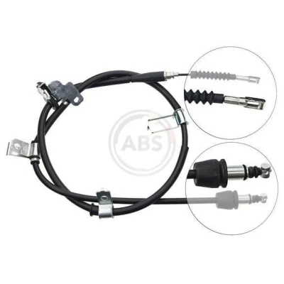 Imagen de A.B.S. K16497 Cable de Freno Mano 1520 Discos para dirección izquierda/derecha