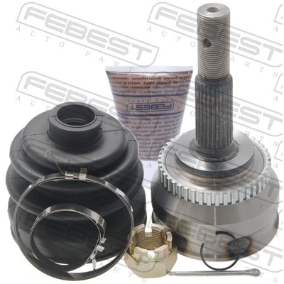 Imagen de FEBEST 0210 QG18DEA44 Articulación, árbol de transmisión lado rueda, Eje delantero