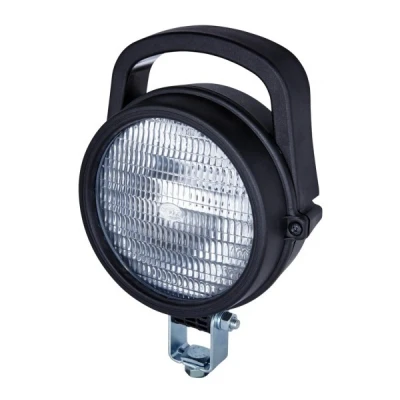Imagen de HELLA Halógena Faro de trabajo Torero 5760 12V / 24V montaje exterior/atornillado pie/Abrazadera giratoria Iluminación largo alcance Conector: plano 1G3 005 760 001